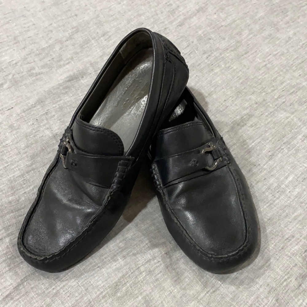Sperry Top Sider black leather loafer